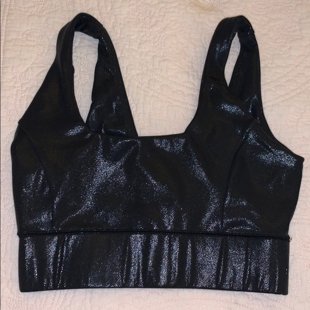 IVL leather sport bra